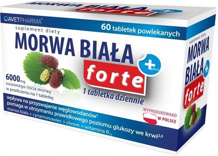 Morwa Biała Plus Forte 60 tabl.