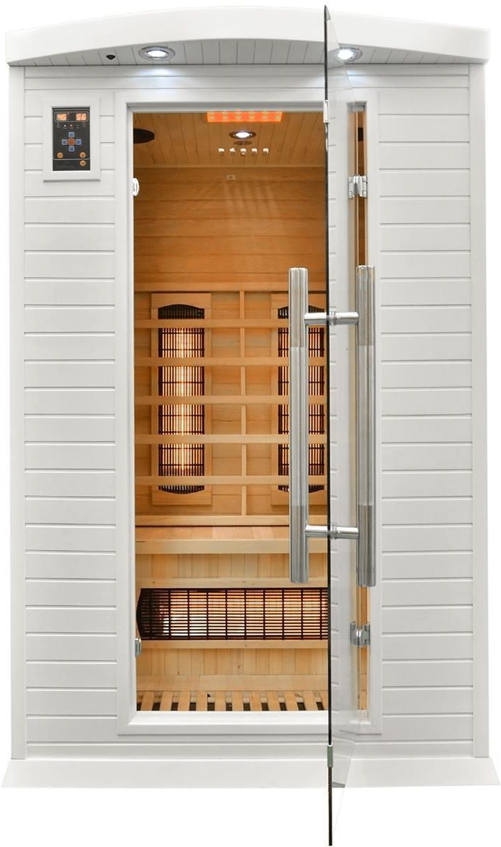 Home&Garden Sauna Infrared + Koloroterapia Dh2 Gh White - zdjęcie 4 Home&Garden Sauna Infrared + Koloroterapia Dh2 Gh White