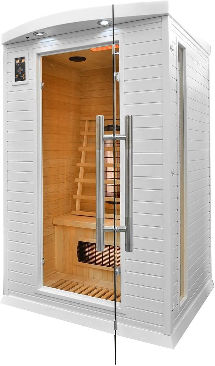 Home&Garden Sauna Infrared + Koloroterapia Dh2 Gh White - zdjęcie 6 Home&Garden Sauna Infrared + Koloroterapia Dh2 Gh White