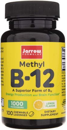 Jarrow Methyl B12 1000mcg 100 past.