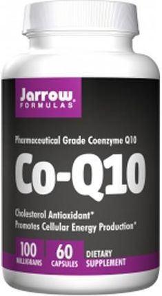 Jarrow Koenzym Co-Q10 100 mg 60 kaps.