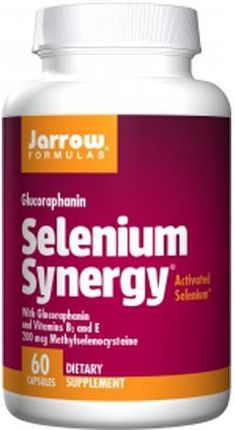 Jarrow Selenium Synergy Selen + Witamina E 60 kaps.
