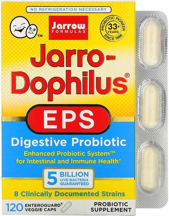 Jarrow Jarro-Dophilus EPS Probiotyki 5 mld 120 kaps.