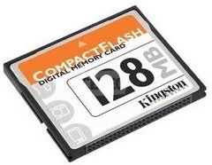 Karta pamięci do aparatu Kingston CompactFlash 128MB (CF/128MB) - zdjęcie 1