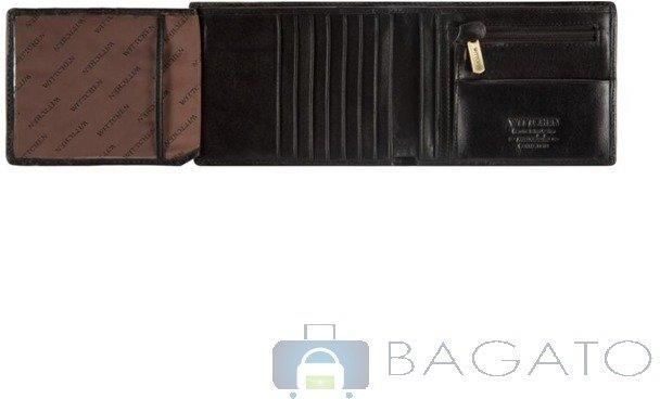 Portfel poziomy męski Wittchen Mandala 04-1-262 - czarny - Ceny i