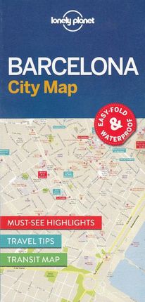 Lonely Planet Barcelona City Map (Lonely Planet)