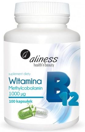 Medicaline Witamina B12 Methylcobalamin 1000µg 100 kaps.