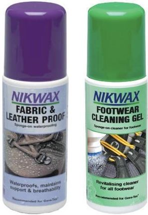 NIKWAX FABRIC&LEATHER/FOOTWEAR CLEANING GEL 125 ml