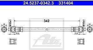 Przewód hamulcowy elastyczny ATE 24.5237-0342.3