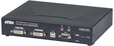 Aten DVI Dual Display KVM over IP Transmitter W/EU POWER CORD (KE6940TAXG)
