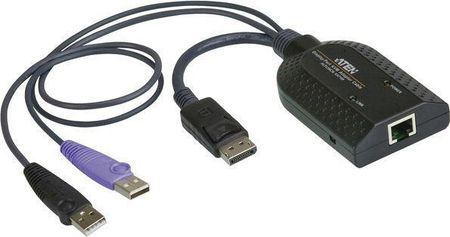 Aten DISPLAYPORT USB VIRTUAL MEDIA KVM ADP CABLE WITH SMART CARD READER (KA7169AX)