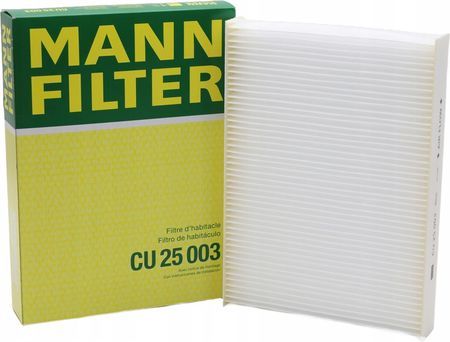 Filtr kabinowy MANN CU 25 003
