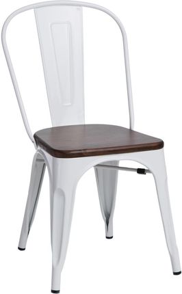 Selsey Krzesło Paris Wood Biały Sosna