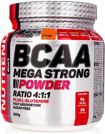 Nutrend Bcaa Mega Strong Powder 300g