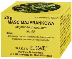 Zdjęcie Elissa Maść majerankowa 25g - Mińsk Mazowiecki