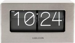 Karlsson Zegar Stołowy Flip Clock Boxed Steel By Ka5620St