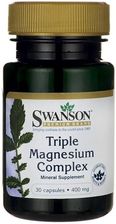 Zdjęcie Swanson Triple Magnesium complex 30 kaps. - Przemyśl