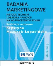 Zdjęcie Badania marketingowe. Rozdział 5 (MOBI) - Łódź
