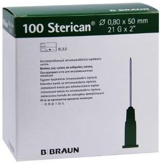 Drobne Akcesoria Medyczne B. Braun Braun STERICAN Igła G21 0,8 X 50 Mm ...