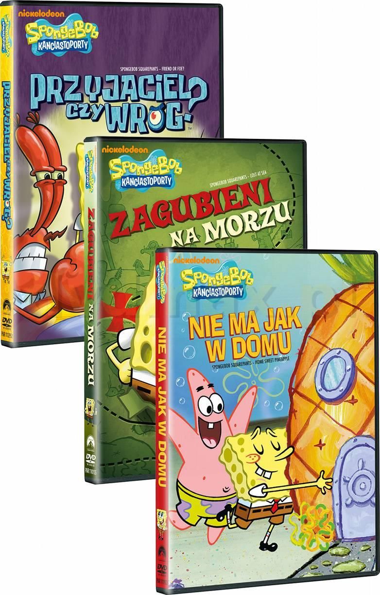 Film DVD SpongeBob Kanciastoporty Nie ma jak w domu / Przyjaciel czy