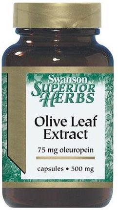 Swanson Olive Leaf Extract 500mg 60 kaps.