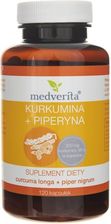 Zdjęcie Medverita Kurkumina + Piperyna Medverita 120 kaps. - Małomice