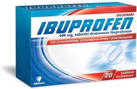 Ibuprofen 400mg 20 tabletek