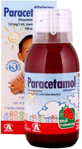100ml syrop 0,12g/5ml Paracetamol syrop Paracetamol 0,12g/5ml 100ml