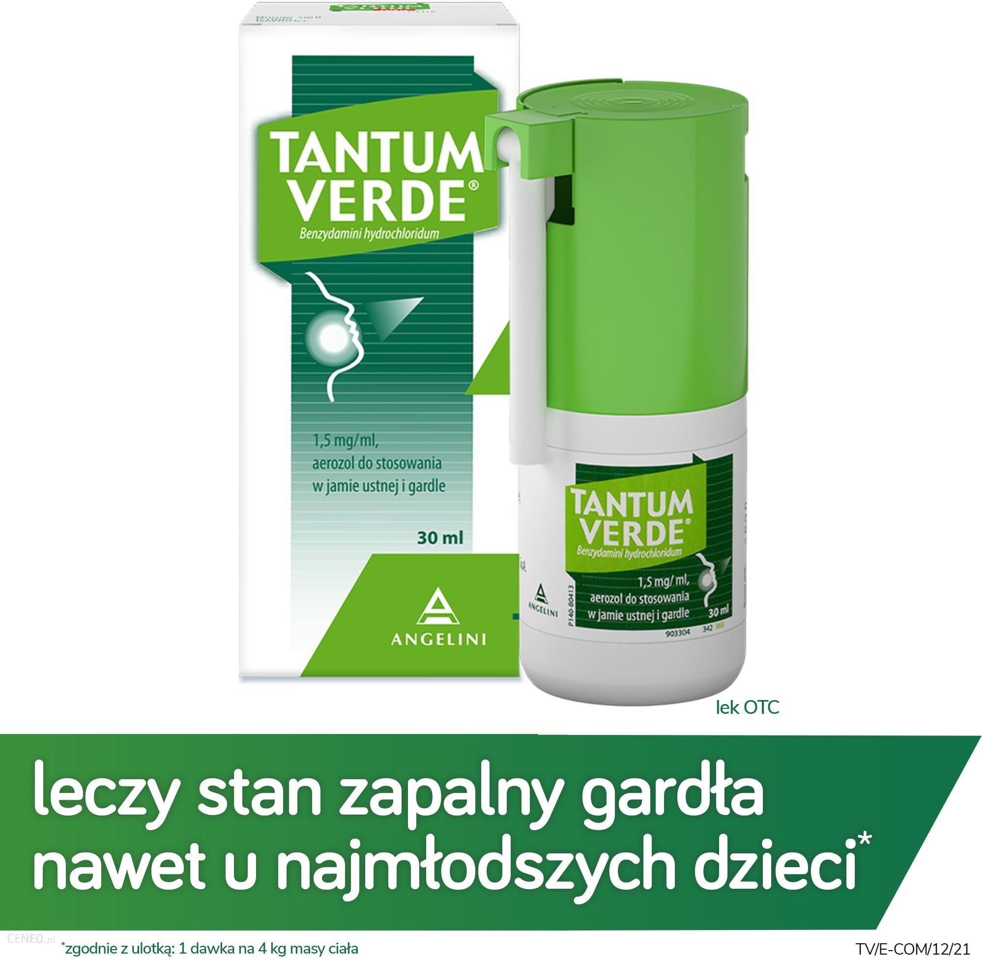 Tantum Verde aerozol  1,5mg/ml 30ml