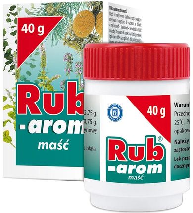 Rub-Arom maść rozgrzewająca 40 g