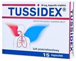 Zdjęcie Tussidex 30 Mg Kapsułki Elastyczne 15 Szt - Sieradz