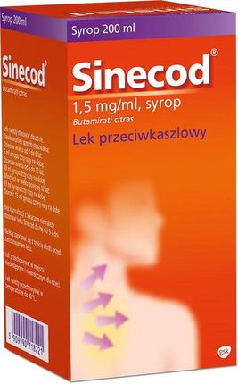 Sinecod 1,5 mg/ml 200ml 