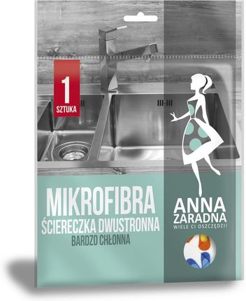 Anna Zaradna Ścierka Mikrofibra Dwustronna 1Szt.