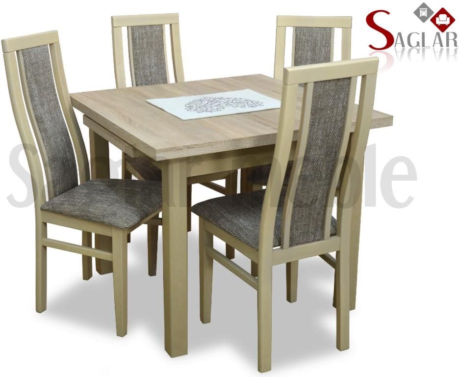 Saglar Aturri Ii 4 Krzesła Stół 90x90 140 Opinie I Atrakcyjne