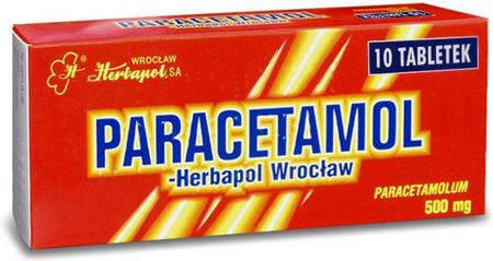 Paracetamol 500 Mg Tabletki 10 Szt