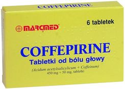 Zdjęcie Coffepirine tabletki od bólu głowy 6 tabl. - Wałbrzych