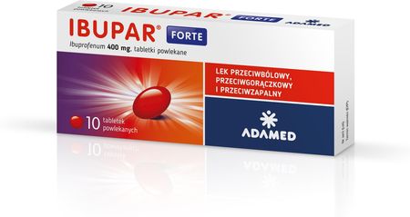 Ibupar Forte 400 mg 10 tabletek