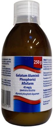 Gelatum Aluminii Phosphorici 4.5% zawiesina 250g
