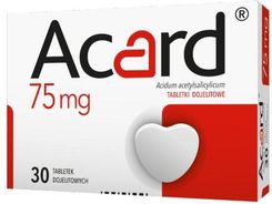 Zdjęcie Acard 75 mg 30tabl. - Nowe Miasto nad Pilicą