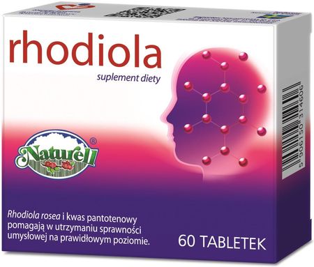 Tabletki Rhodiola 60 szt.