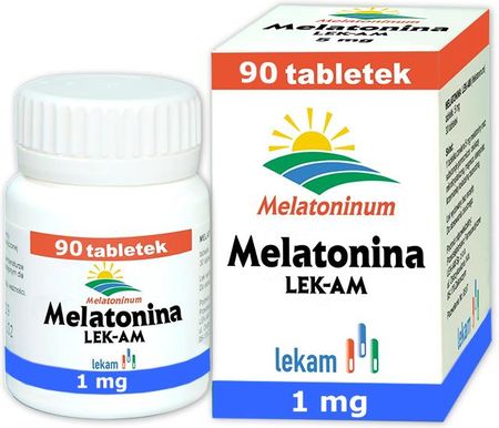 Melatonina LEK-AM 1mg 90 tabletek