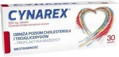 Cynarex 250mg 30 tabletek - Układ pokarmowy