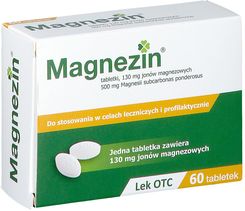 Magnezin 500mg 60 tabetek - Witaminy i minerały
