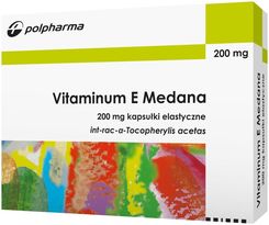 Zdjęcie Vitaminum E 200mg 20 kapsułek - Pilica