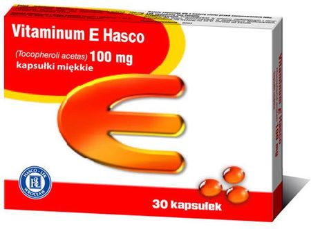 Vitaminum E 100mg 30 kapsułek