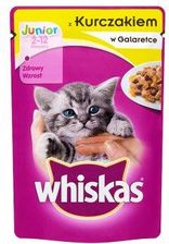 Karma Whiskas Junior z kurczakiem w galaretce Karma pełnoporcjowa 2-12 ...