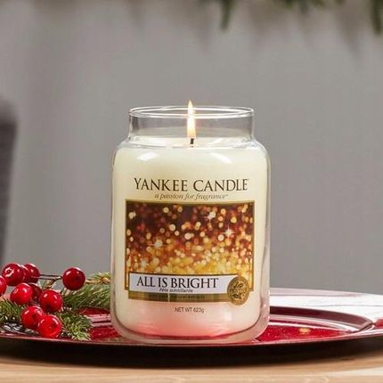 Yankee Candle Duftkerze All is Bright - 411 g