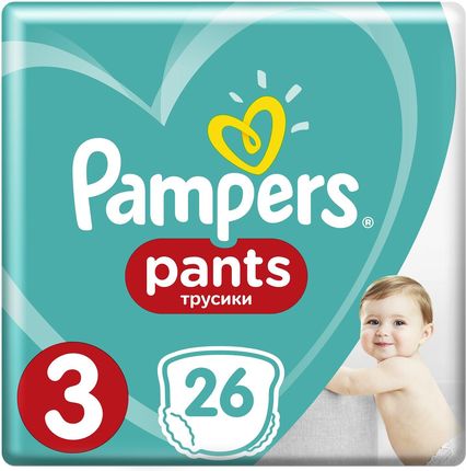 Pampers Pants rozmiar 3, 26 pieluchomajtek