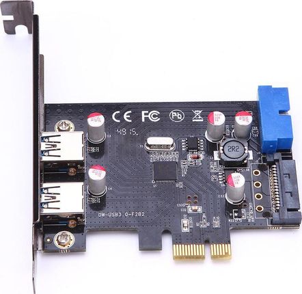 MicroConnect 2x USB 3.0 PCIe (MCUSB30F2B2V2)