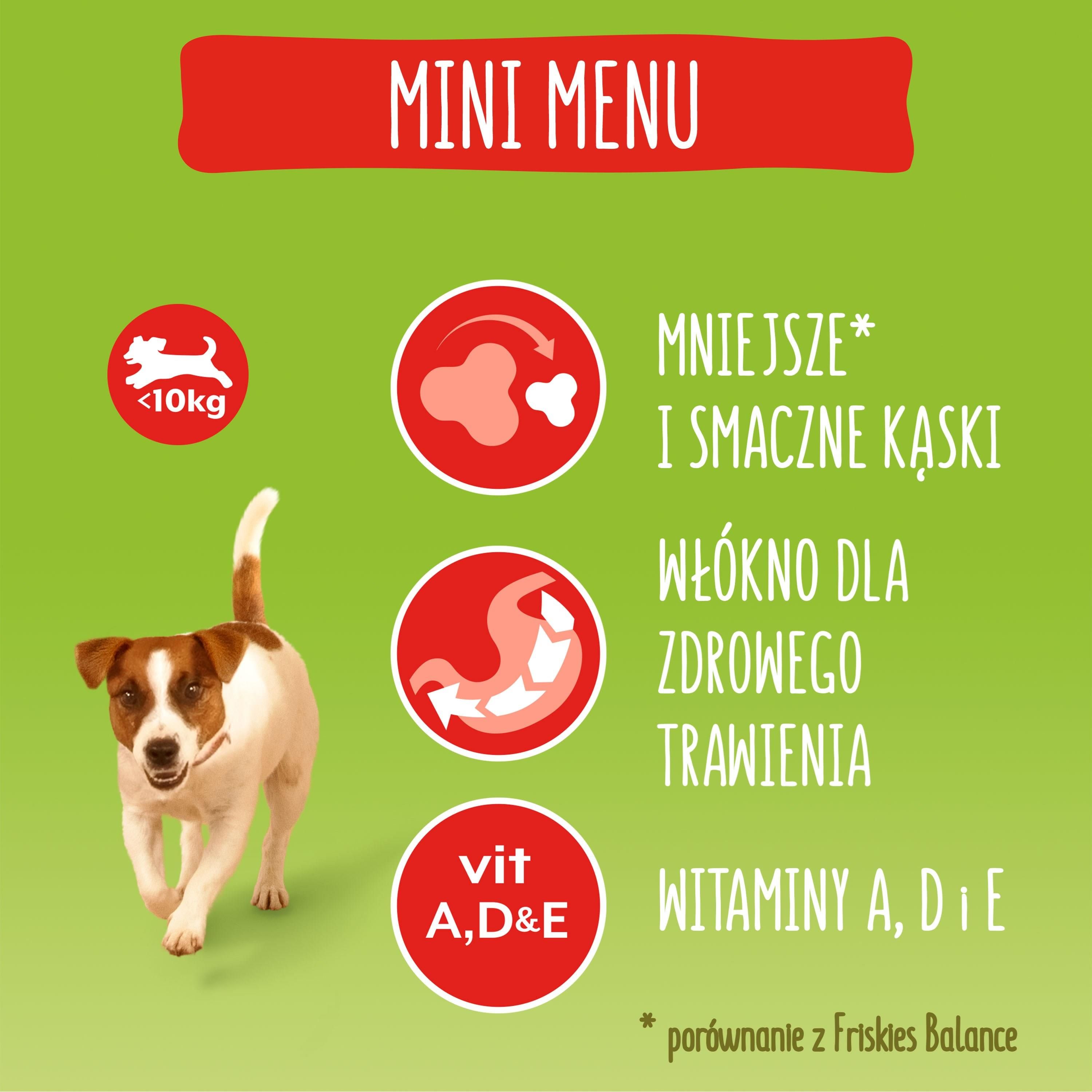 Karma Friskies Mini Menu Z Wo owin 1 5Kg Ceny i opinie Ceneo.pl